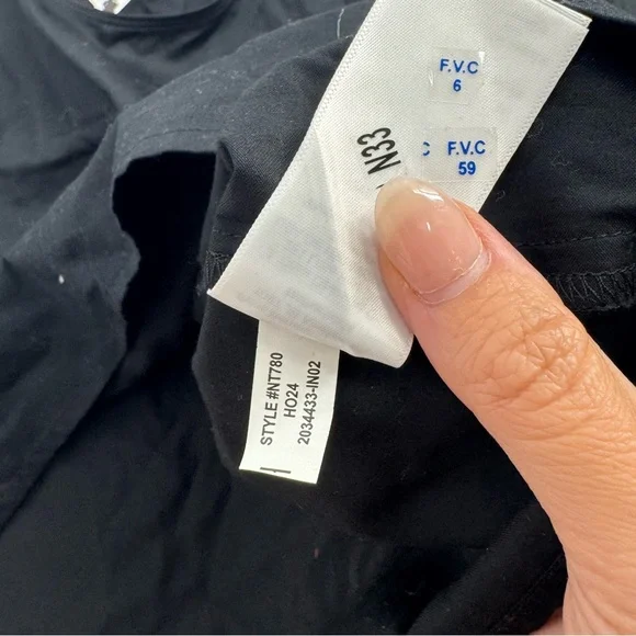 NWT Madewell Relaxed Scoopneck Short-Sleeve Top in black - Picture 11 of 13